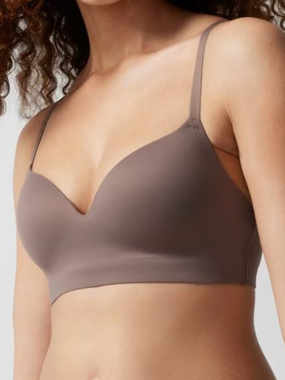 Soma Enbliss Wireless Bra 34A Mochaccino Soft Light Padded Perfect Coverage